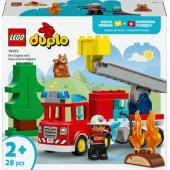 10473 Fire Truck with Hose and Firefighter