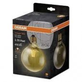 BULB LED GLOBE 4W E27 824 410LM DIM FIL