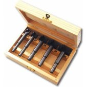 AWTools cilindriniai medienos grąžtai 15–35mm, 5 vnt. (AW405)