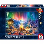 Schmidt Spiele Campfire Romance under the Starry Sky, Puzzle (1000 pie