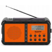 Techniradio Solar 2 juoda/ oranžinė