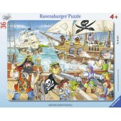 Dėlionė 30-48 Piratų ataka