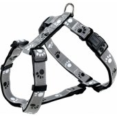 Trixie Silver Reflect harnesses M-L - Silver Grey