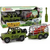 DIY Green Dinosaur Terrain Transporter Car