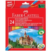 Faber-Castell Kredki ołówkowe 24 kolory Eco