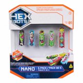 _7071934 HEX BOTS interaktyvus žaislas „Nano“ vabaliukai su švieselėmis, 5-