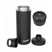 Mug Etna 500ml matinė juoda & užsukamas dangtelis