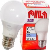 Philips LED lemputė E27 PILA LED 60W A60 CW FR ND 1CT/ 6 929002306331