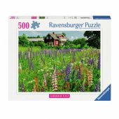 500 dalių dėlionė „Farm in Sweden“
