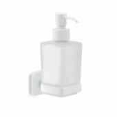 Tonga liquid soap dispenser with holder White