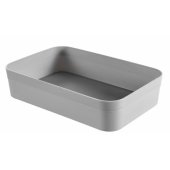Daiktų dėžutė Infinity Recycled XL 23x15x5cm pilka