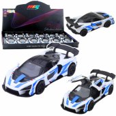 Sports Car Metal Drive Opening Doors White 1:32