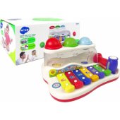 Educational Dulcimer for Toddler Hammer Colourful Balls