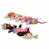 Trixie PLIUŠINĖ PELĖ/ ŽUVIS 9-12cm (TX-40763)