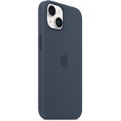 Silicone Case with MagSafe iPhone 14 Storm Blue