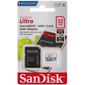 Micro SDHC 32GB Class 10 UHS-I SDSQUNR-032G-GN3MA