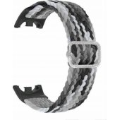 Strap Mi Band 8 Nylon Black-White